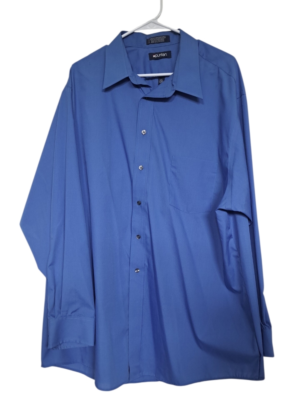 Puritan Classic Blue Men's Dress Shirt